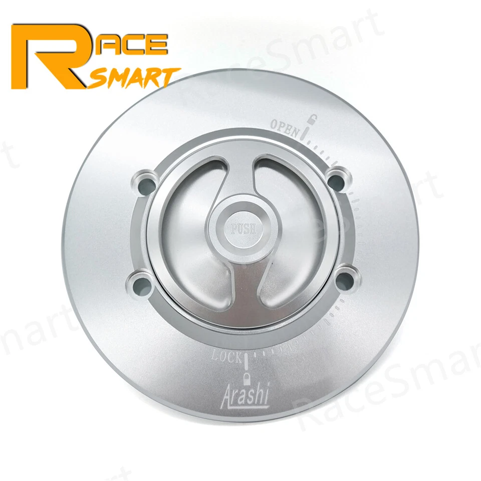 Cubierta de tapa del tanque de combustible de gasolina sin llave para BMW F750GS 2012-2018 F850GS 2006-2012 Foto 4 de 4