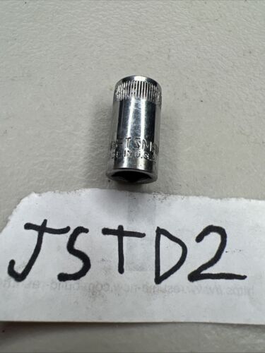 CRAFTSMAN 43504 8MM METRIC 6 POINT 1/4" DRIVE —VV— SOCKET USA