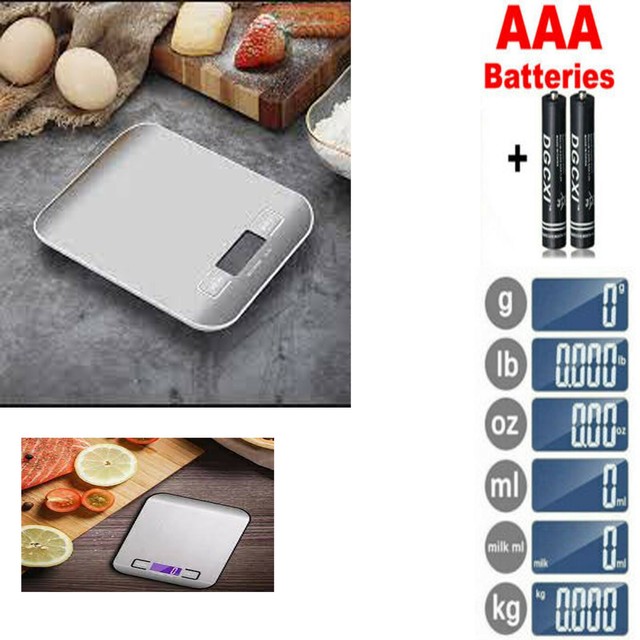 5kg Digital Kitchen Scales LCD Food Weight Postal Scale Electronic Balance SB10493 5kg Digital Kitchen Scales LCD Food Weight Postal Scale Electronic Balance SB10493