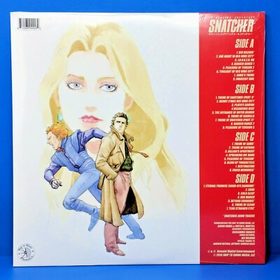 Snatcher Original Video Game Soundtrack Double Vinyl Record 2 LP