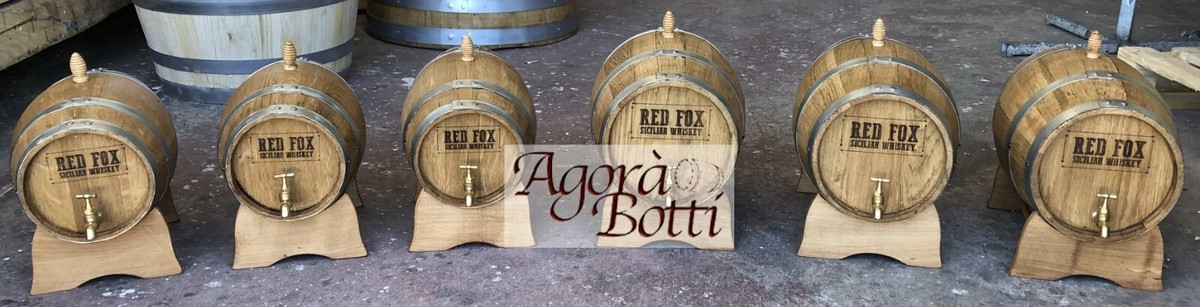 Contenitori Vino Inox Botte In Rovere Francese Da 20 Litri Con Rubinetto Acciaio Inox - Per Vino, Distillati E Aceto Botte Vino Legno - Foto 11