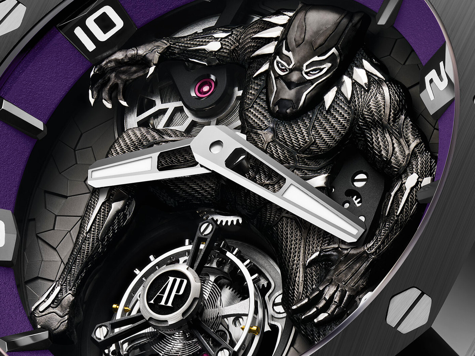 Panther Watch Black Panther Flying Tourbillon Flying Tourbillon