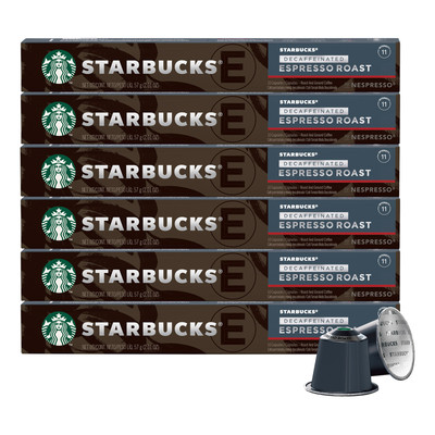 Nespresso DeCaf Espresso Roast Capsules 