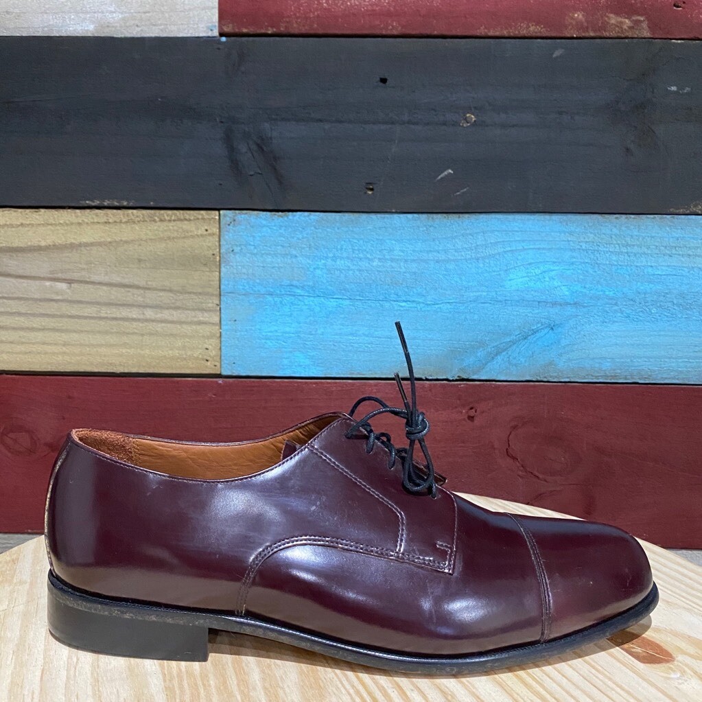 bostonian burgundy leather dress shoes