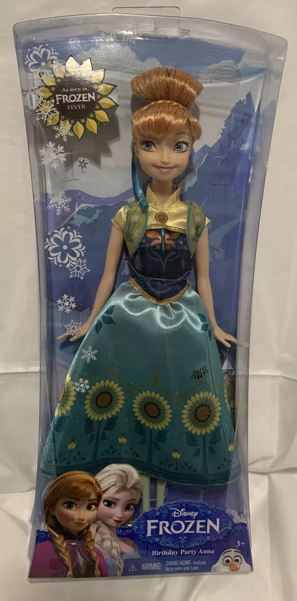 Disney's Frozen Fever Anna 12” Doll From Hasbro - Brand New In Box