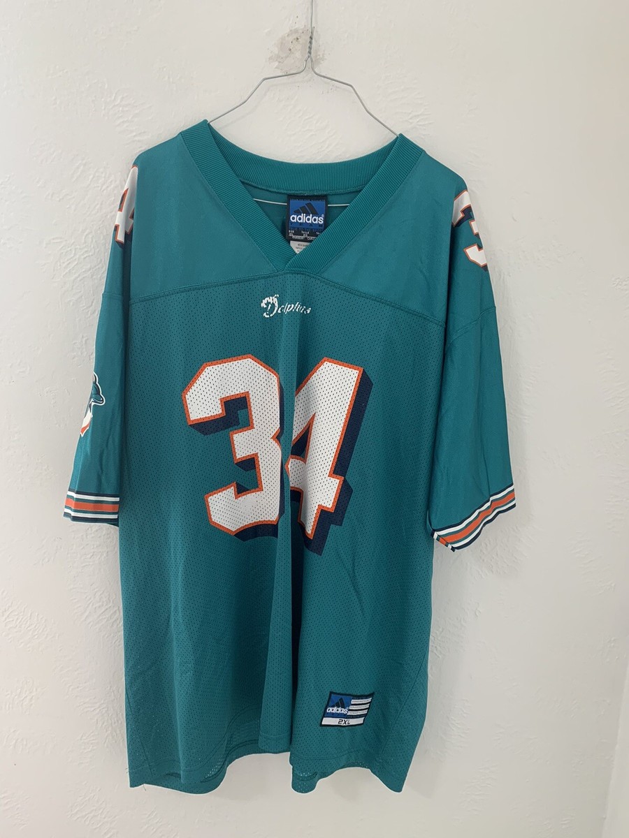 Authentic Adidas Miami Dolphins Football #34 Williams Jersey Sz