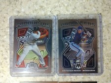 Lot (6) 2021 Mosaic Producers w/Rafael Devers Joey Votto Yount Christian Yelich