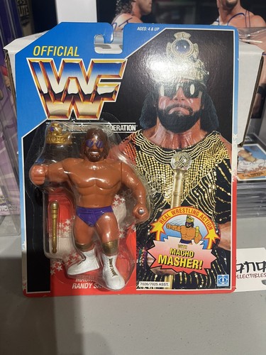 WWF Hasbro Series 2 Macho Man King Randy Savage Wr...