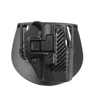 Blackhawk SERPA CQC OWB Belt Loop Paddle Holster Carbon for GLOCK 26 27 33 Right