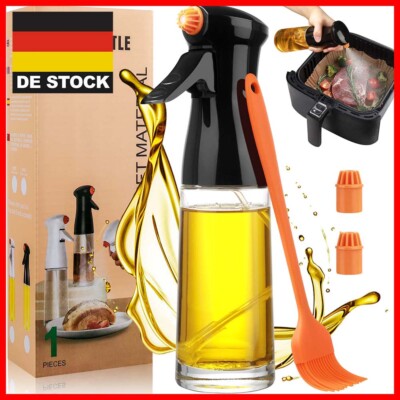 Ölsprüher für Speiseöl Öl Sprühflasche Ölzerstäuber Oil Sprayer Ölspender Spray