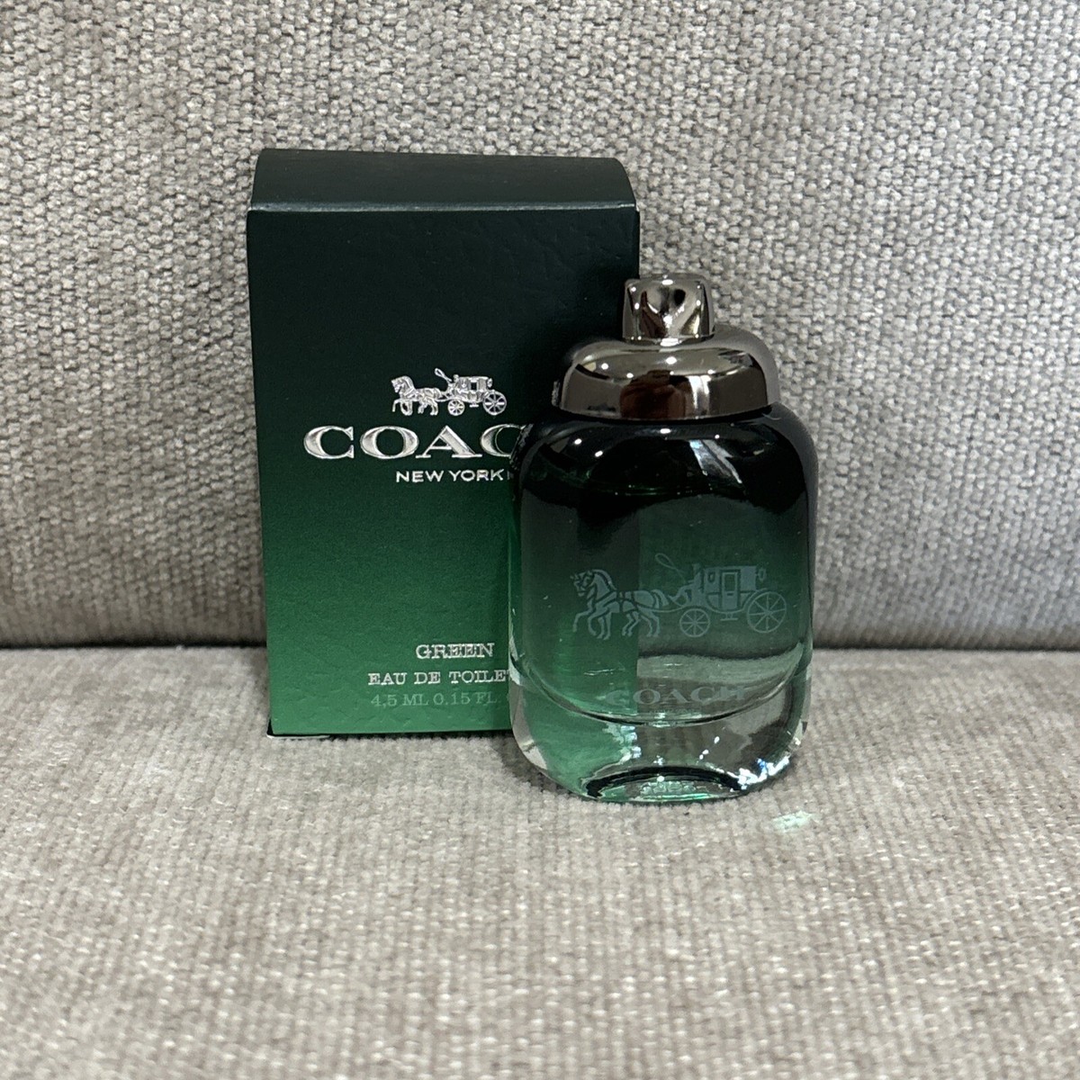 Coach GREEN Eau de Toilette Mini Travel Size 0.15 fl.oz/ 4.5 ml