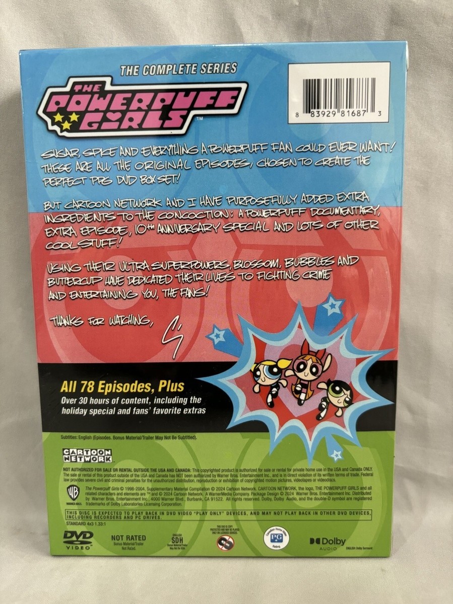 The Powerpuff Girls: the Complete Series (DVD) for sale online | eBay