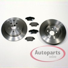 Bremsscheiben 305 mm und Bremsbeläge hinten für Honda CR-V III