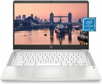 HP Chromebook 14a-na0021nr 14'' (32GB SSD, Intel Celeron N4000, 1.10GHz, 4GB RAM)