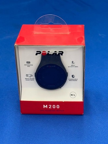 POLAR M200 GPS Running Watch with Wrist-Based Heart Rate, Black NEW in Box