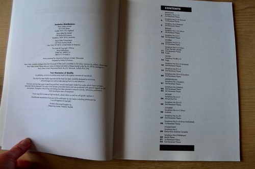 THAT'S EASY SYMPHONIC THEMES FOR TENOR SAXOPHONE SHEET MUSIC BOOK 1994 CLASSICAL - Picture 3 of 4