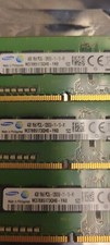 Samsung desktop ram 16GB 4 sticks x 4GB DDR3-1600,PC3L-12800U mem low voltage.