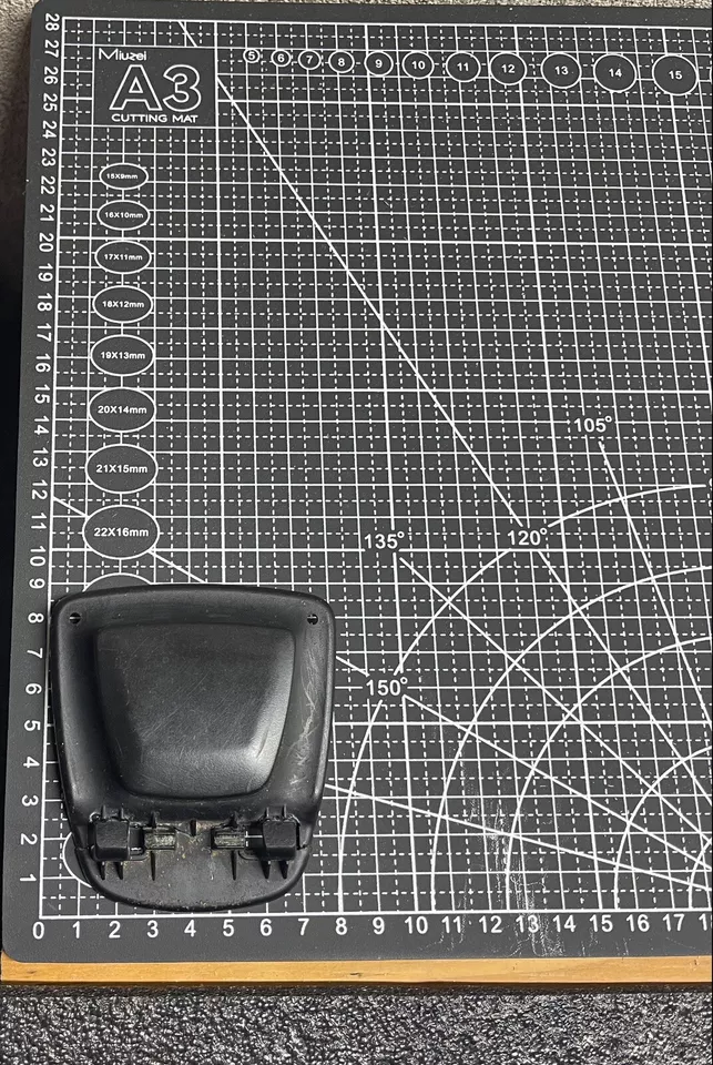 2016-2020 Tesla Model X Load Floor Handle Bracket Replacement (3D Printed) - Image 2 of 2