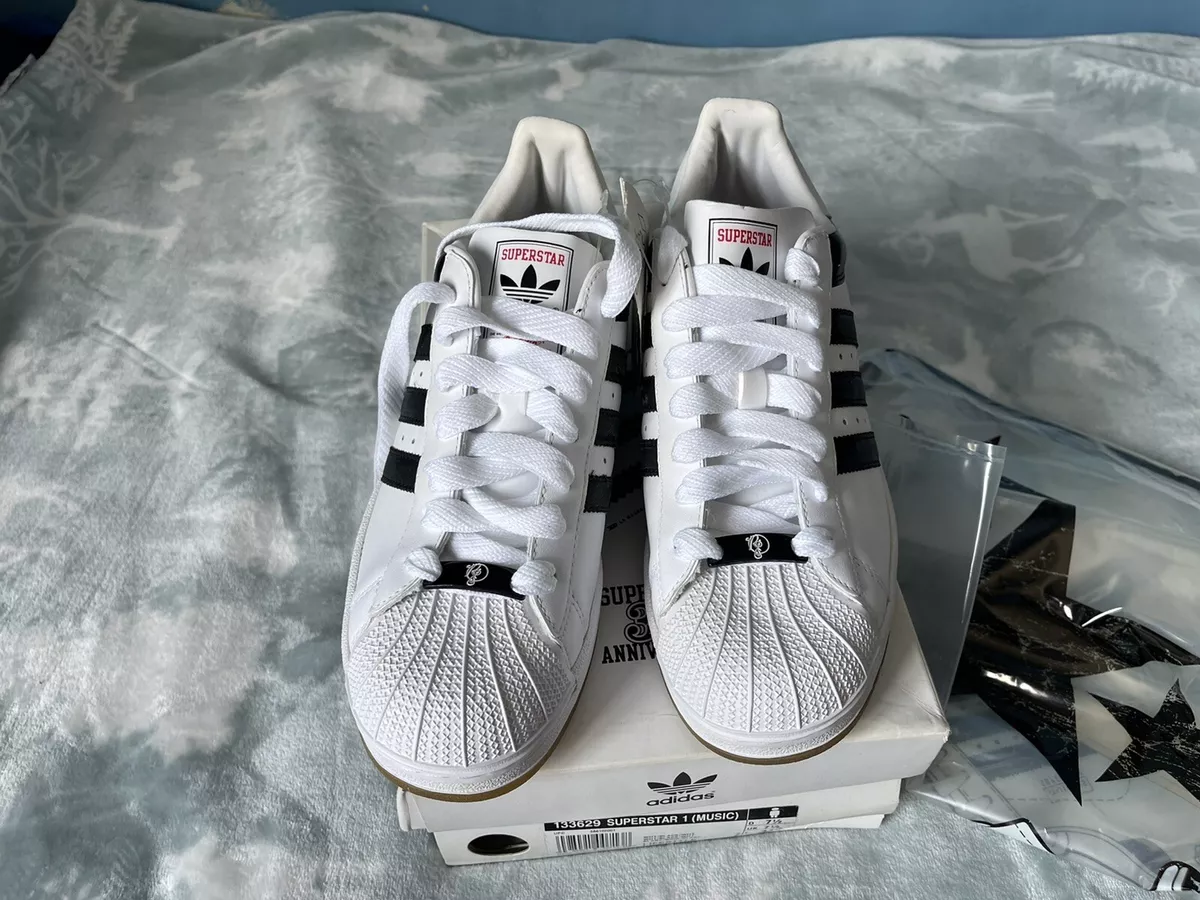 Adidas Superstar Shoes - Roc A Fella Records - 35th Anniversary 8 Jay Z West K