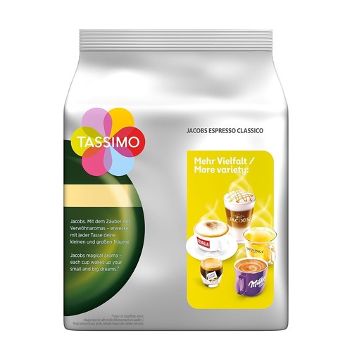TASSIMO Capsules Jacobs Espresso Classico T Discs 5x16 Drinks Coffee Capsules - Bild 13 von 13