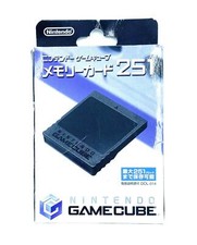 Gamecube Memory Card 251 BLACK DOL-014 Nintendo Official