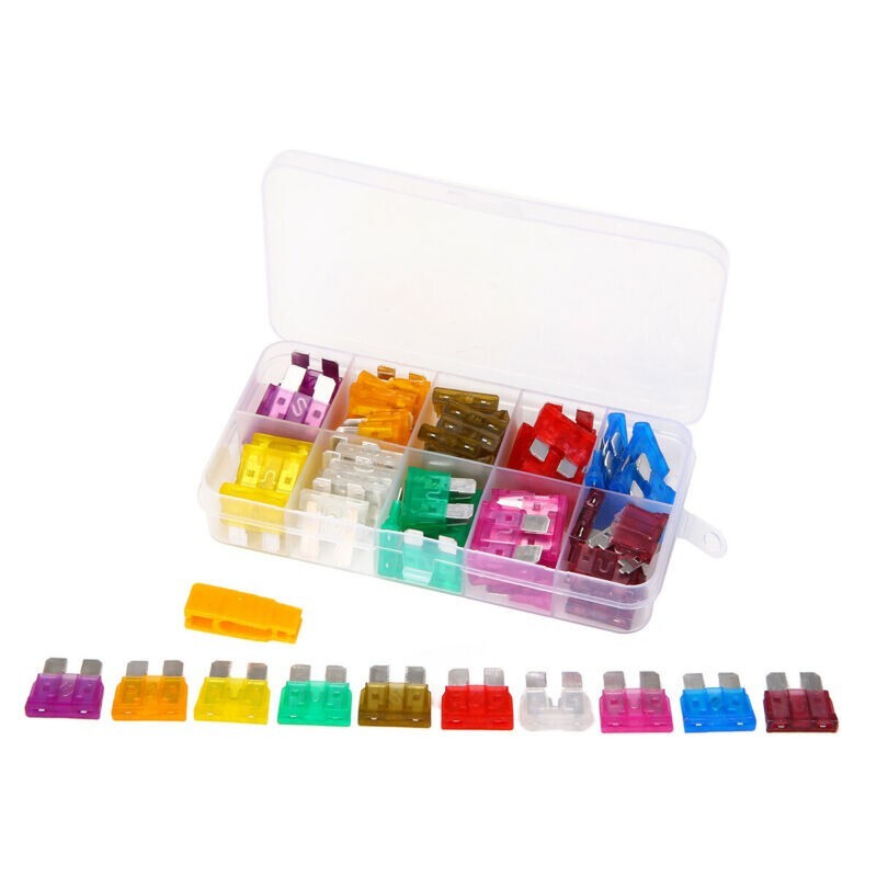 Blade Fuses 80Pcs Transparent Corrosion resistance Replacement eBay