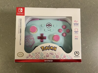 PowerA Enhanced Wired Controller for Nintendo Switch  Pokémon - NEW