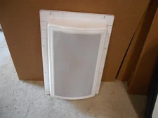 *RV SKYLIGHT INNER RECTANGULAR 21" X 14" WHITE OVERALL 25" X 17" FREE SHIPPING