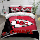 3DprintCity Chiefs Comforter Cover 3PCS Bedding Set Duvet Cover Pillowcases Gift