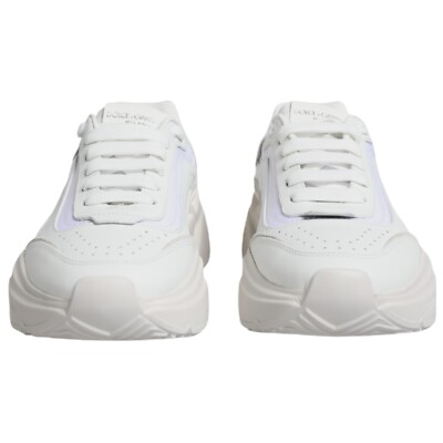 DOLCE & GABBANA Shoes White Daymaster Low Top Sneakers EU37.5 