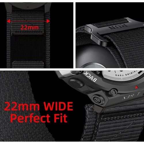 Nylon Strap for Amazfit T-Rex 2 3 Ultra Watch Band Trex Pro T Rex Sport Bracelet - Picture 5 of 29