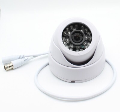 1/3'' Dome 480TVL CCD Son y IR Color CCTV Camera Indoor Analog 960H, 3.6mm lens