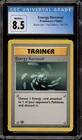 Pokemon Energy Removal Base Set Shadowless 1st Edition #92 CGC 8.5