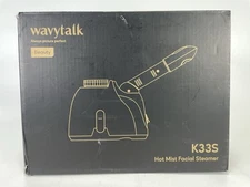 Wavytalk Facial Steamer,Warm Mist Face Steamer w 360° Rotatable Sprayer Nozzle
