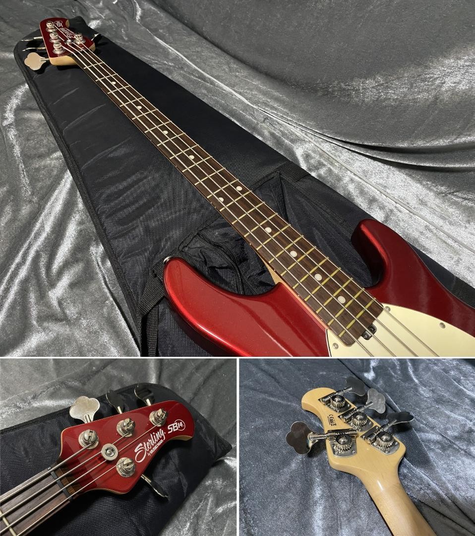 Sterling by Musicman SB14 アクティブPU 3バンドEQ Sterling by Musicman SB14 Active PU 3 Band EQ Safe Packing