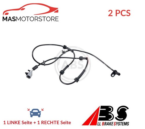 COPPIA SENSORI VELOCITÀ ABS POSTERIORI ABS 30801 2PCS P NUOVI QUALITA' OE