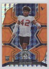 2022 Panini Mosaic Rookies Reactive Orange Mosaic Prizm Jalen Pitre #382 0qw2