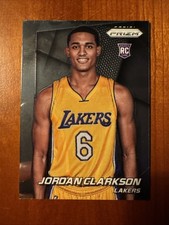 2014-15 Panini Prizm Jordan Clarkson Rookie Card RC #287 Los Angeles Lakers. rookie card picture