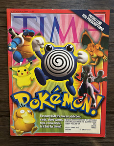 Time Magazine Pokemon 1999 | eBay
