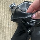 Veronica Beard Faux Leather Jeans Black 26 — photo 4
