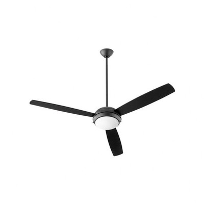 Expo - 3 Blade Ceiling Fan with Light Kit In Soft Contemporary Style-15.65