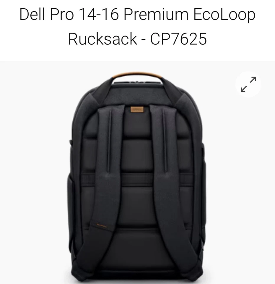 Dell Pro 14–16 Premium EcoLoop Rucksack - Bild 3 von 4