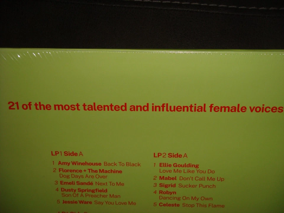 HEAR HER VOICE- VARIOUS - COMPILATION - DOUBLE LP RECORD ALBUM-SEALED - Image 3 of 4