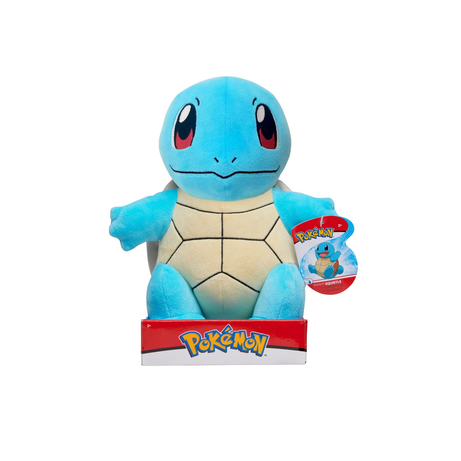 ИГРУШКА JAZWARES Pokmon - Schiggy Plschfigur размером 30 см 6390₽