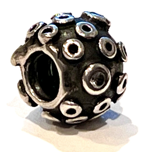 PANDORA 790236CZ Mars Clear CZ Charm Sterling Silver Stamp ALE 925 RETIRED  - Picture 13 of 13