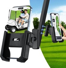 Magnetic Golf Cart Phone Holder, Rotatable Phone Mount Holder Compatible with iP
