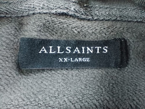 ALL SAINTS HOODIE SWEATSHIRT MENS XXL 2XL AUTHENTIC VERY GOOD - Picture 5 of 8