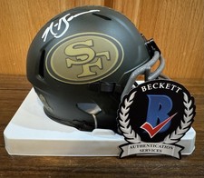 NaVorro Bowman Autographed San Francisco 49ers Salute Mini Helmet Beckett