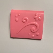 Authentic Original Littlest Pet Shop Replacement Part Tackle Box Pink Hook Lock