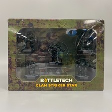 BATTLETECH CLAN STRIKER STAR TOPPS 35732 CATALYST REINFORCEMENTS MECH